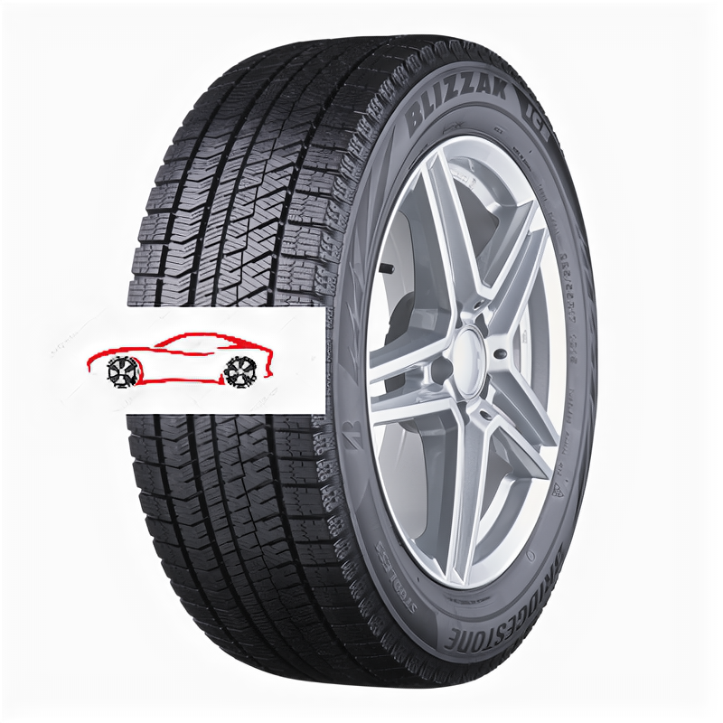 Зимние нешипованные шины Bridgestone Blizzak Ice 215/45 R17 87S