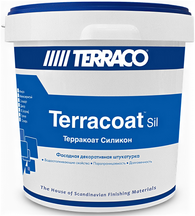 Декоративное покрытие Terraco Terracoat Granule Sil 2 мм