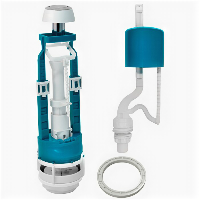 фото Арматура для бачка унитаза инкоэр КПМ-НпрРФ-А-Ф подводка нижняя