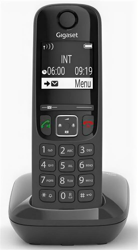 Gigaset Р/Телефон Dect Gigaset AS690 RUS SYS белый АОН