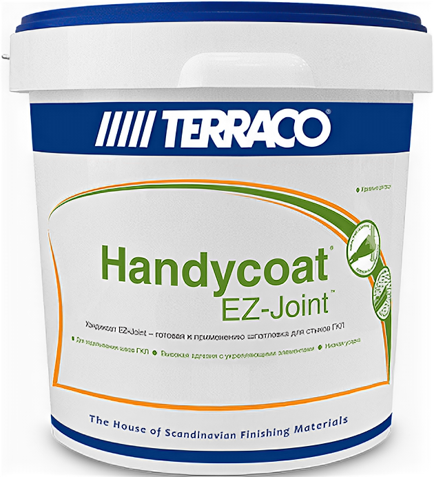 TERRACO HANDYCOAT EZ-JOINT шпатлевка финишная для швов гипсокартона для внутренних работ (25кг)