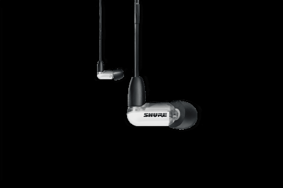 SHURE SE31BAWUNI-EFS AONIC 3 внутриканальные гибридные наушники, технология Sound Isolating, один драйвер, 22-19000 Гц, Max.SPL 108 дБ, 28 Ом. Съемный