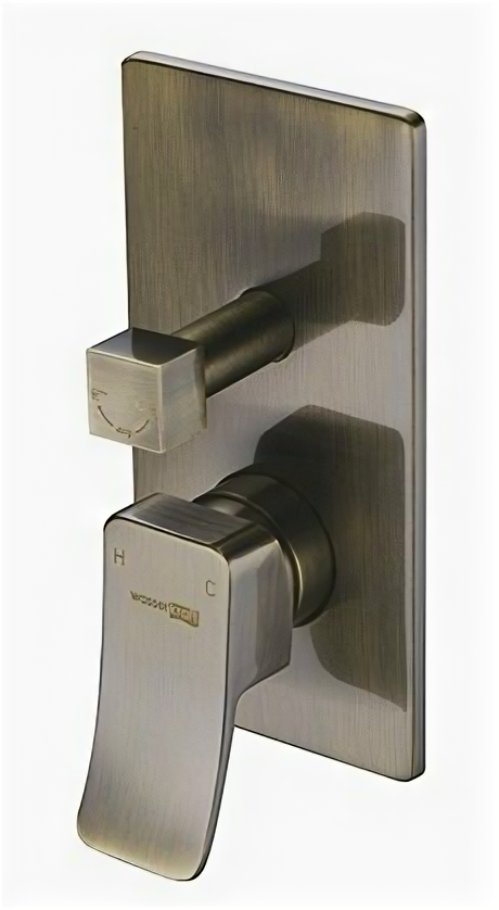 Смеситель для душа WasserKRAFT Exter 1641 встраиваемый, бронза