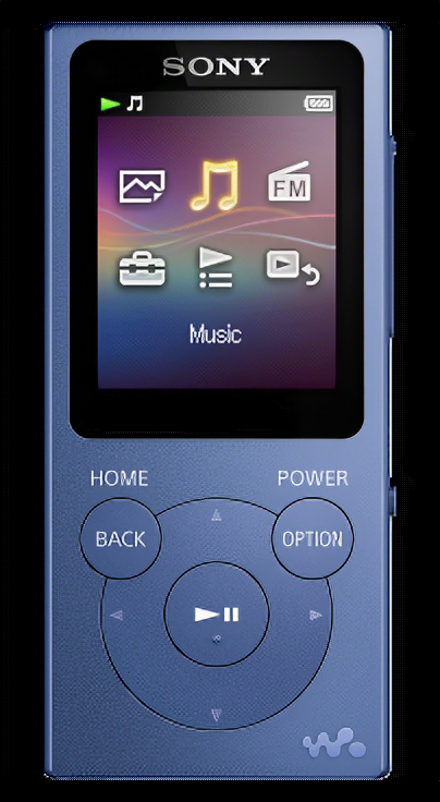 MP3-плеер Sony Walkman 8GB NWZ-E394L синий (NWE394L. CEW)