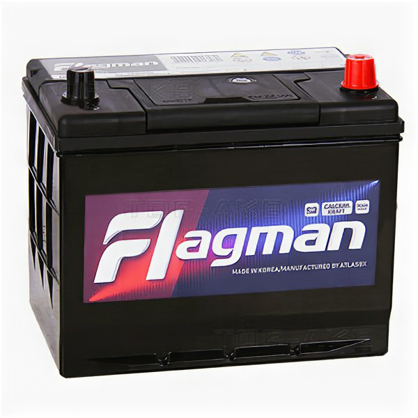Аккумулятор Flagman 95D26L 80 Ач 700А обратная полярность