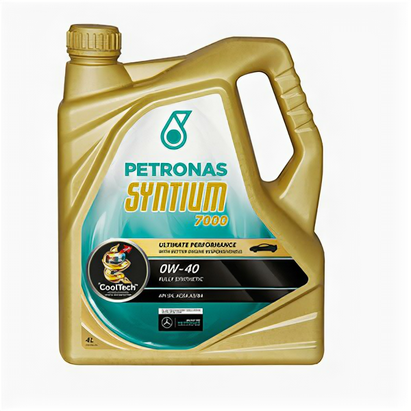 Масло моторное PETRONAS Syntium 7000 0W-40 4л синтетика