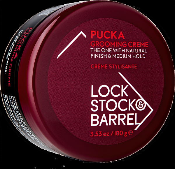 Крем для волос Lock Stock & Barrel Крем для тонких и кудрявых волос Pucka Grooming Creme 100 г