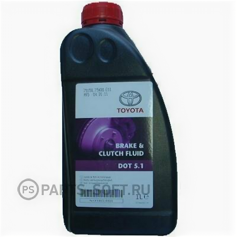 TOYOTA-LEXUS 0882380004 жидкость тормозная BRAKE FLUID DOT-5.1 EU 1 Л