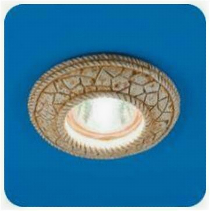 фото Italmac Verona 51 20 20 Светильник неповоротный античный кмаень MR 16