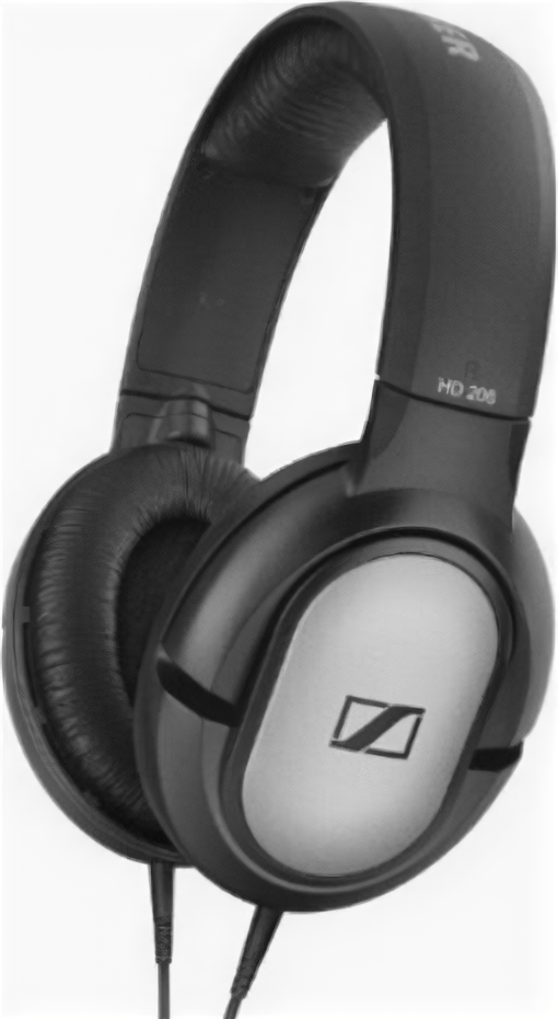 Наушники Sennheiser HD 206 черный .