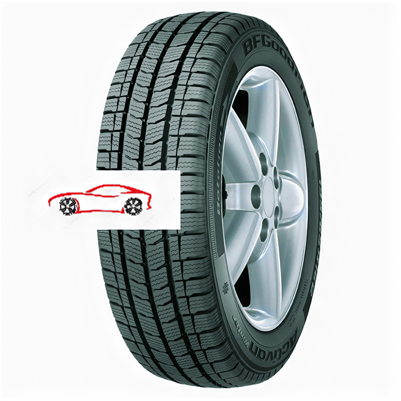 Зимние нешипованные шины BFGoodrich Activan Winter 215/60 R16C 103/101T