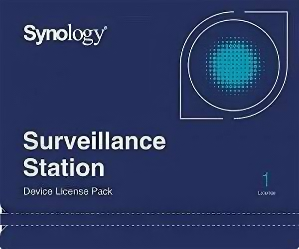 Опция для СХД/ Synology Device License Pack 1 Лицензия на 1 IP- камеру/устройство