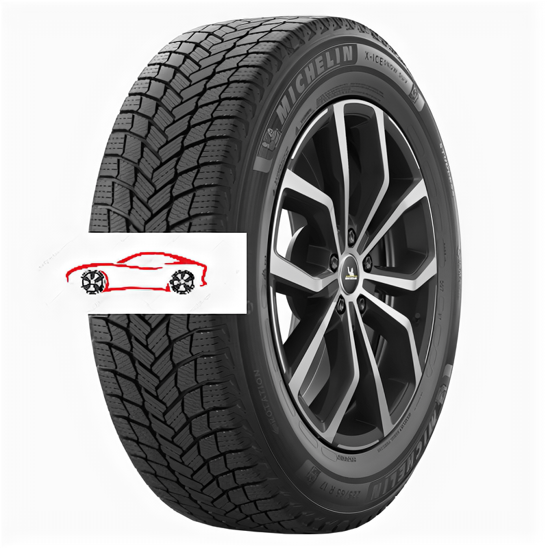 Зимние нешипованные шины Michelin X-Ice Snow SUV 235/65 R18 110T