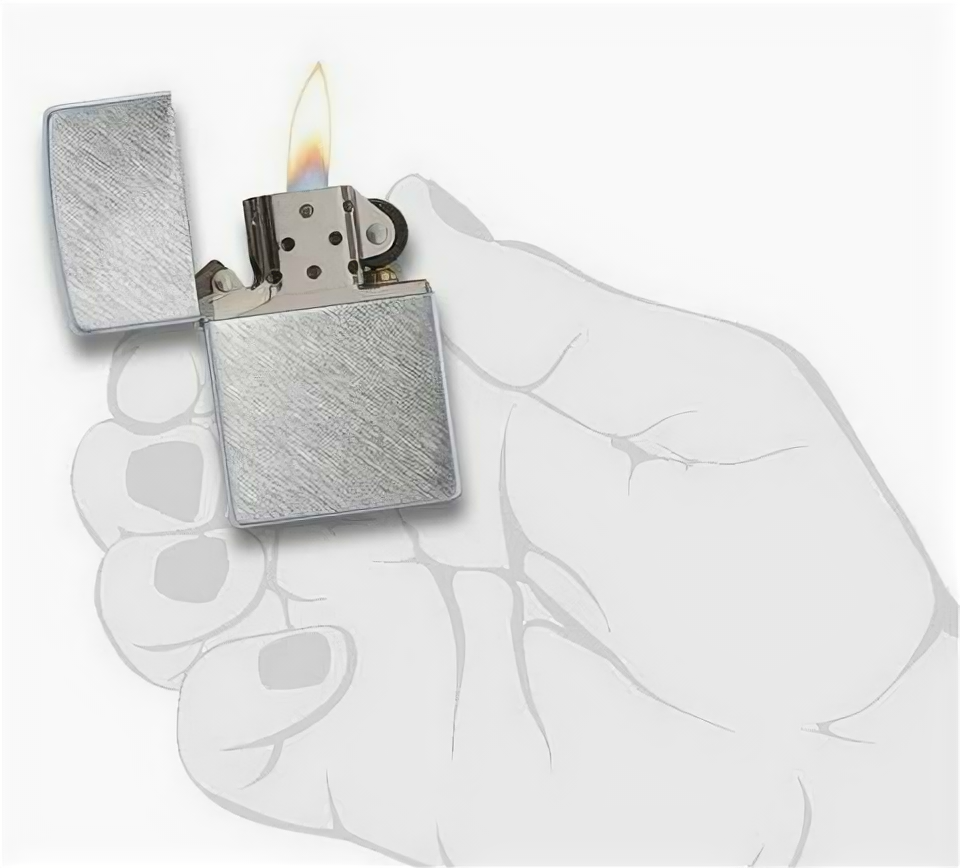 Зажигалка Herringbone Sweep Zippo арт. 24648 - фотография № 4