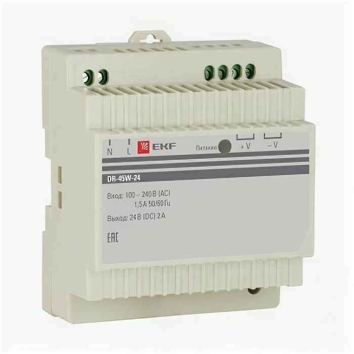 EKF Блок питания 24В DR-45W-24 dr-45w-24