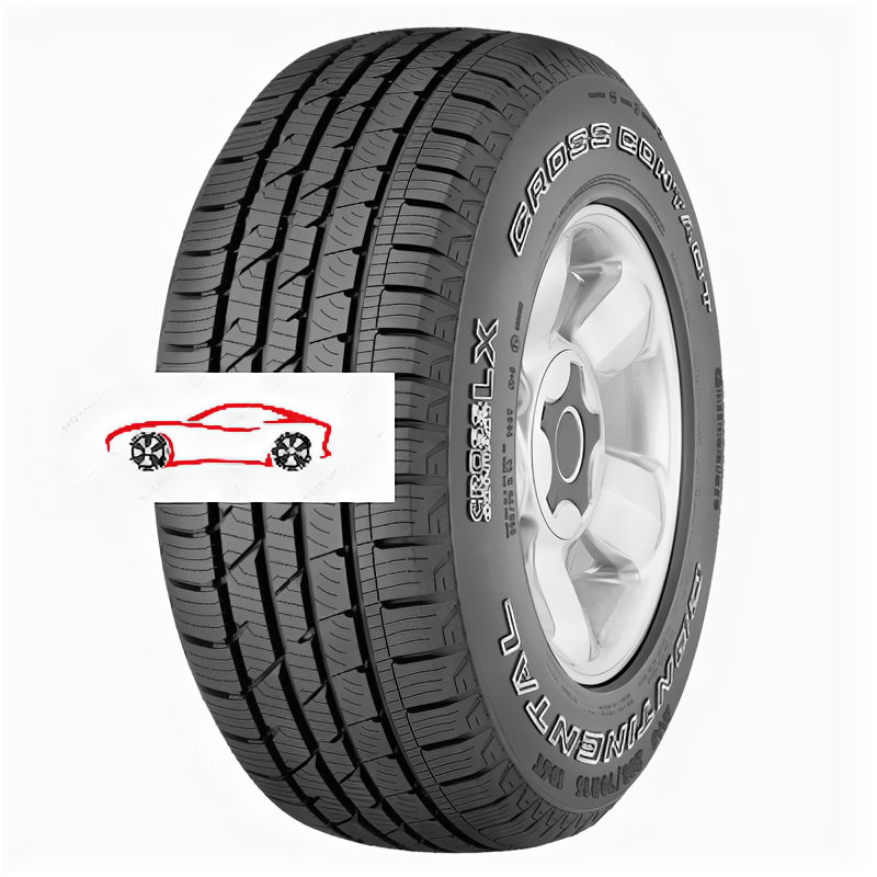 Летние шины Continental ContiCrossContact LX 245/65 R17 111T