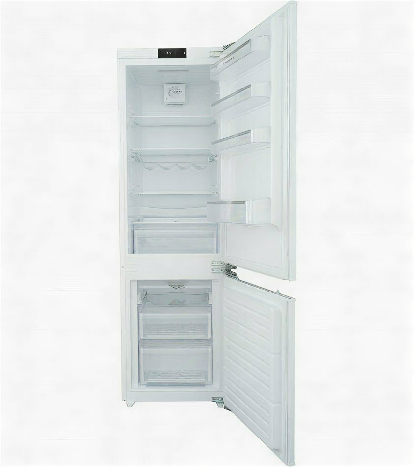 Встраиваемый двухкамерный холодильник Schaub Lorenz SLUE235W5, FROST FREE, LED сенсорное управление. - фото №3