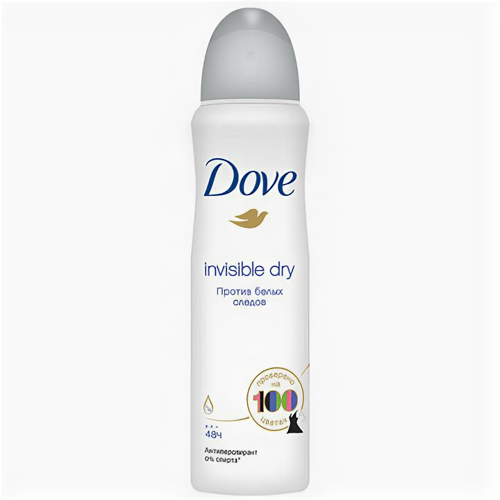 Дезодорант для тела-антиперспирант спрей Dove Invisible Dry - Unilever