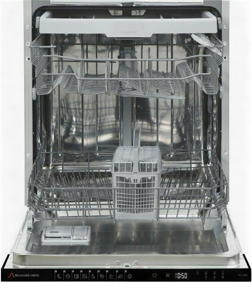 Посудомоечная машина встраиваемая Schaub Lorenz SLG VI6911, инвертор, Aquastop, луч на полу, турбо-сушка - фото №3