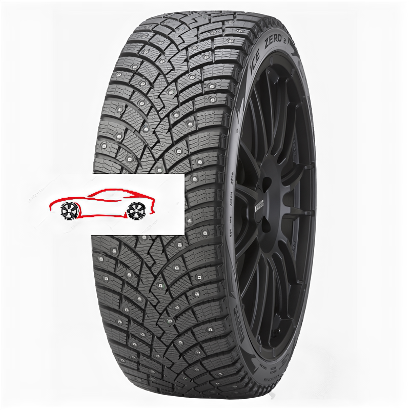 Зимние шипованные шины Pirelli Ice Zero 2 (215/65 R17 103T) - 2019 года выпуска