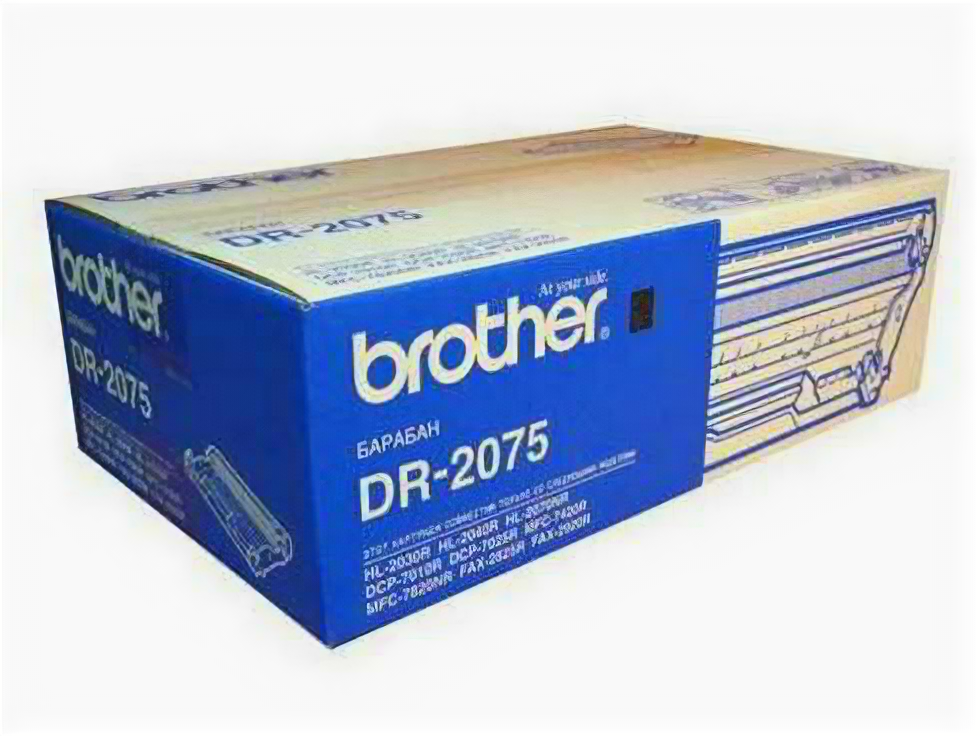 Brother Фотобарабан DR2075 для HL-2030R, HL-2040R, HL-2070NR, FAX-2920R, FAX-2825R, DCP-7010R, DCP-7025R, MFC-7420R, MFC-7820NR (12000 стр.)