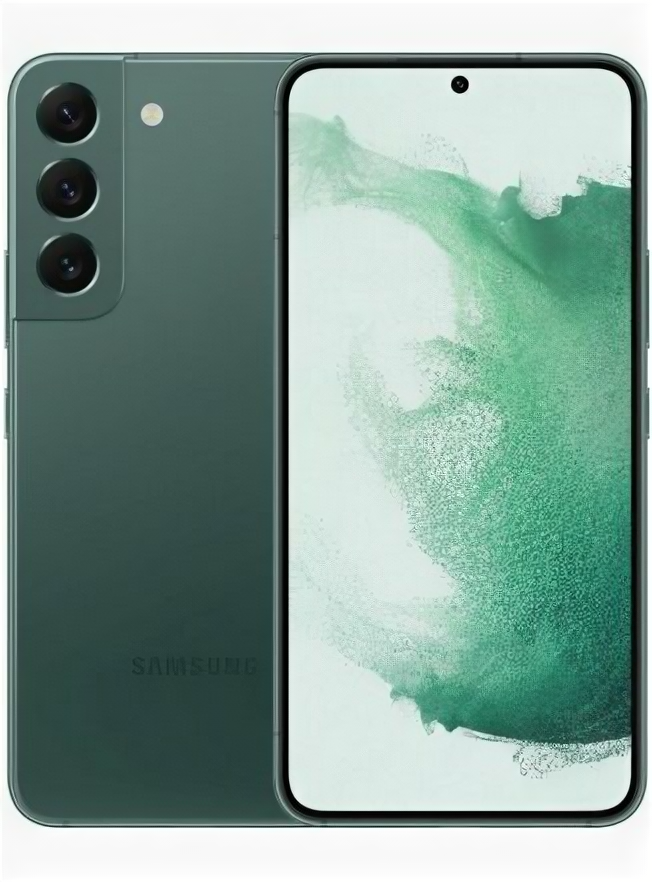 Мобильный телефон Samsung Galaxy S22 S9010 8/256GB (Snapdragon 8 Gen1) Green (Зелeный)