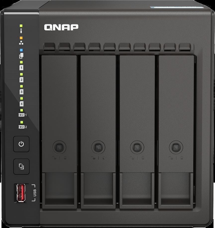 QNAP Система хранения данных QNAP TS-453E-8G