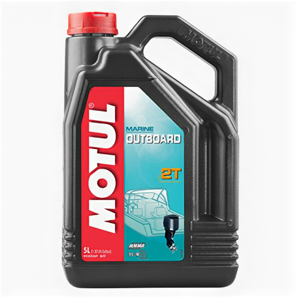 Масло моторное Motul Outboard 2T 5л минеральное