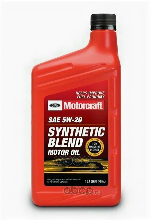 FORD Масло Моторное Ford Motorcraft Premium Synthetic Blend Motor Oil 5W-20 1Л (Xo5w20q1sp) Xo5w-20Qsp