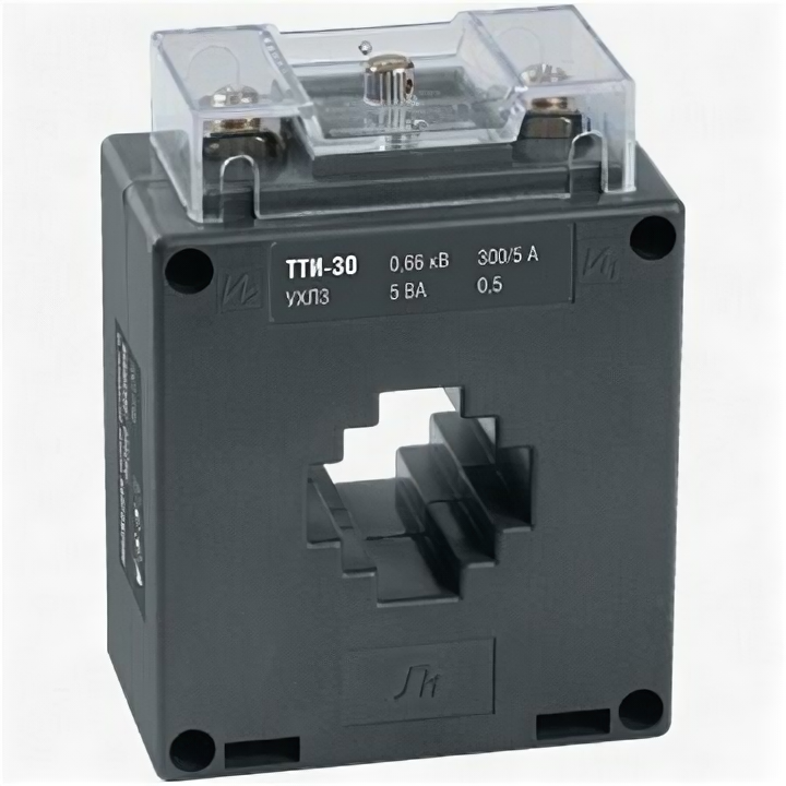 Трансформатор тока ТТИ 200/5А 5ВА, кл. т. 0,5S | код. ITT20-3-05-0200 | IEK (2шт. в упак.)