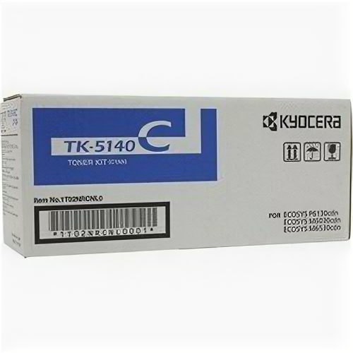 Тонер-картридж голубой (cyan) Kyocera TK-5140C (1T02NRCNL0) для P6130cdn/M6530cdn