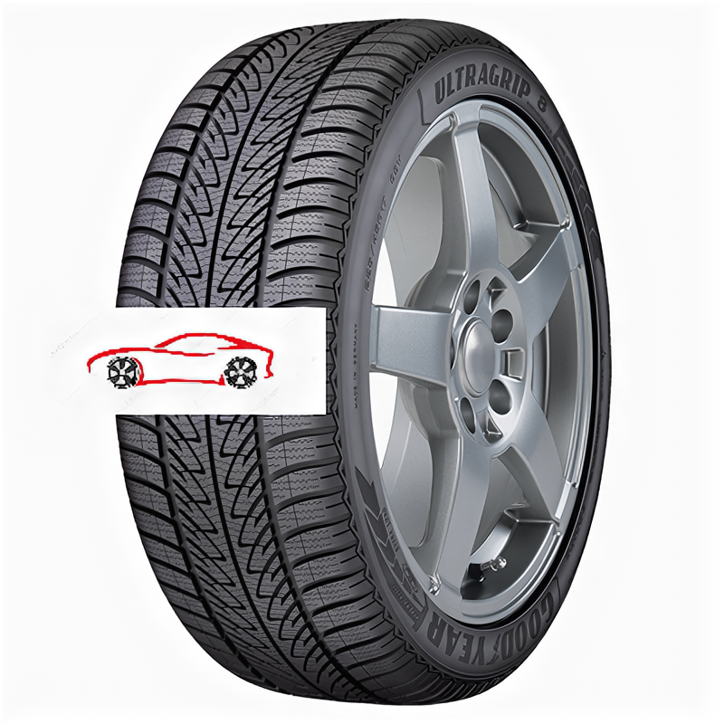 Зимние нешипованные шины Goodyear UltraGrip 8 Performance * (205/60 R16 92H) RunFlat - 531295