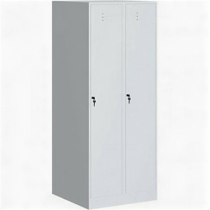 Шкаф для одежды металлический P_ШРМ22М(800) 2 дв. 800х500х1860 - фотография № 2