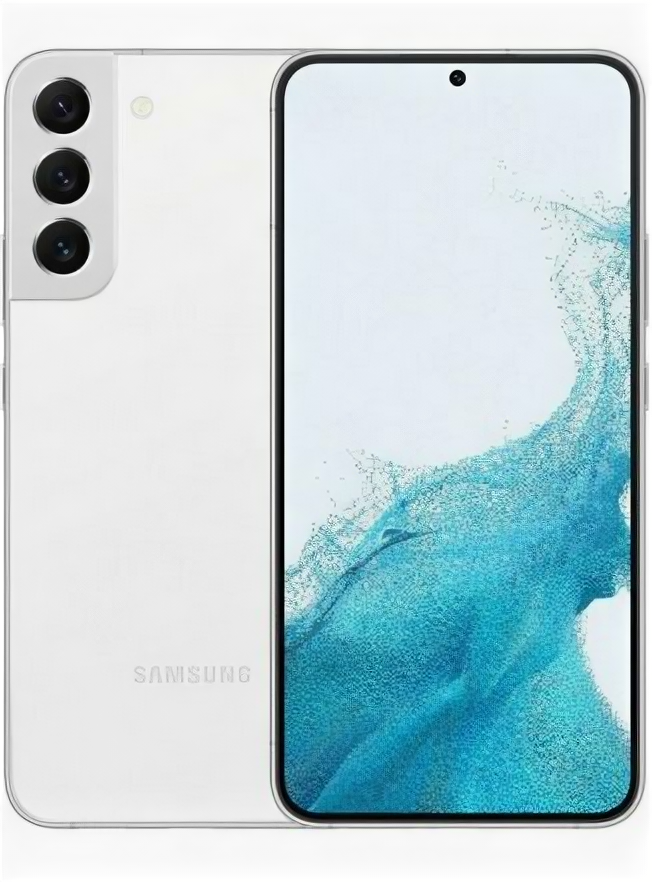 Мобильный телефон Samsung Galaxy S22+ 8/256 ГБ S906E (Snapdragon 8 Gen1), белый фантом