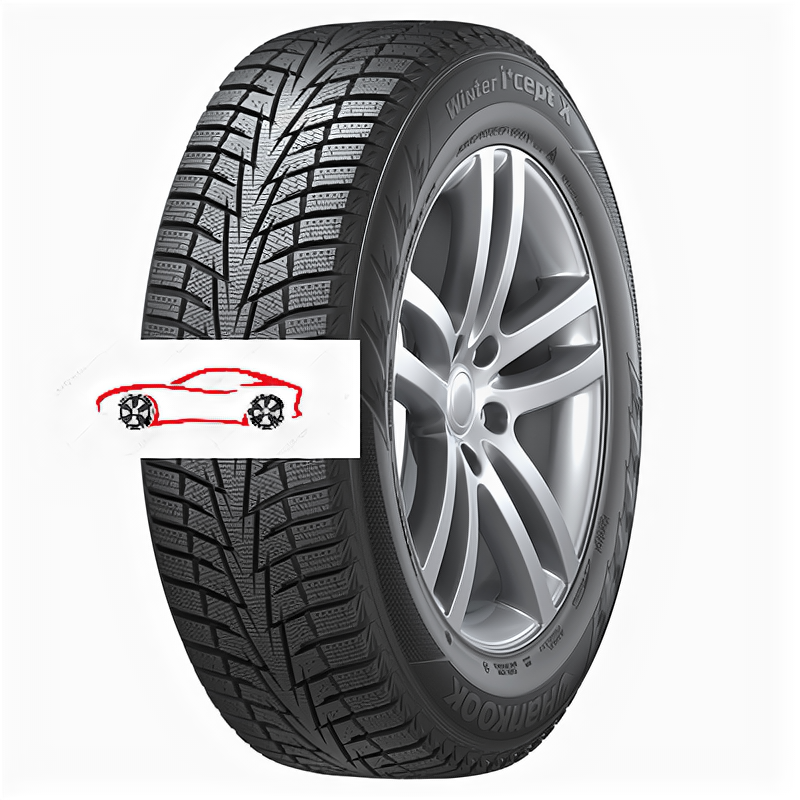 Зимние нешипованные шины Hankook Winter I*cept X RW10 235/55 R19 101T