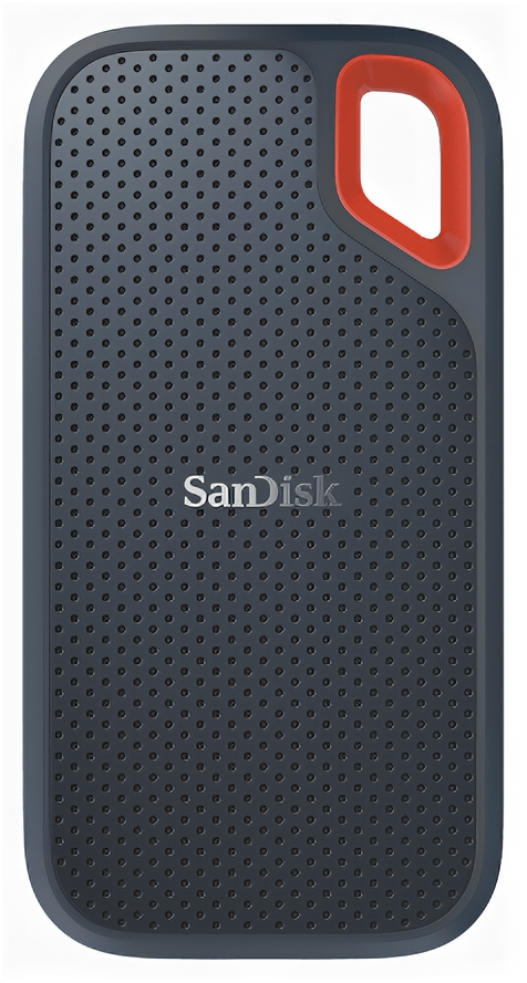 Жесткий диск внешний SSD SanDisk Extreme Portable V2 2 TB, black