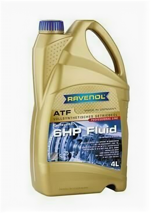 Трансмиссионное масло RAVENOL ATF 6 HP Fluid 4л (4014835732797)