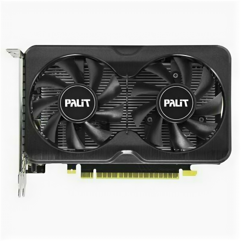 Видеокарта Palit PCI-E PA-GTX1630 DUAL 4G NVIDIA GeForce GTX 1630 4096Mb 64 GDDR6
