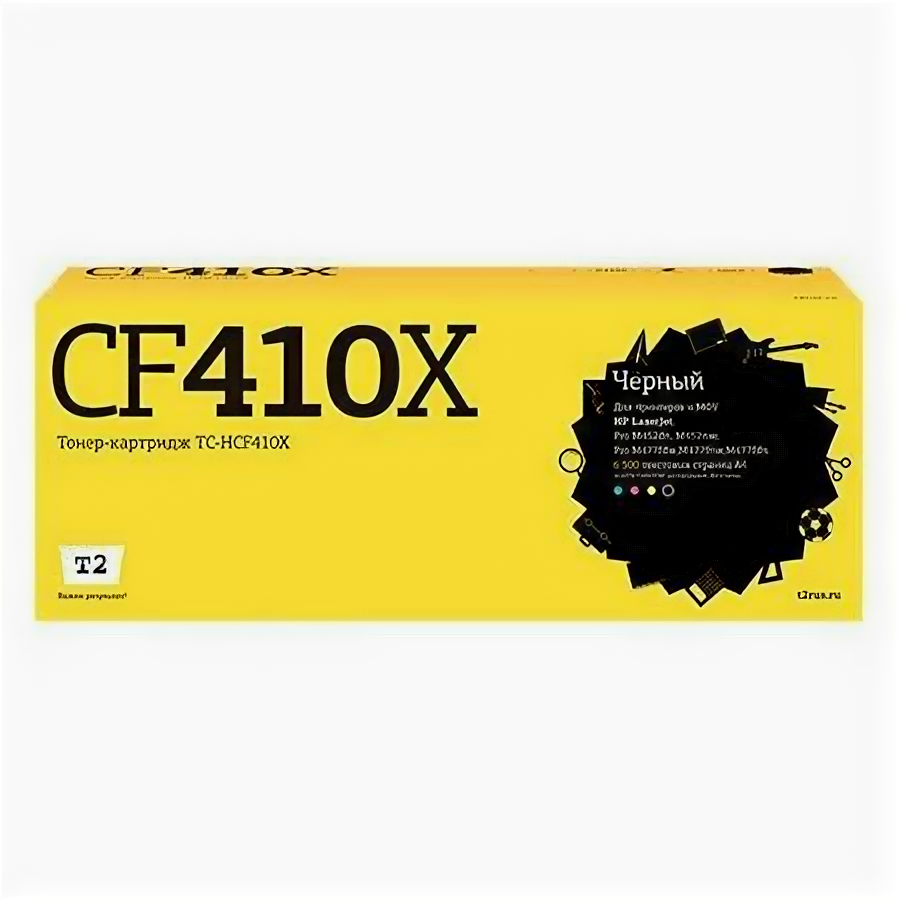 Картридж T2 TC-HCF410X для для HP CLJ Pro M377/M452/M477 6500стр Черный