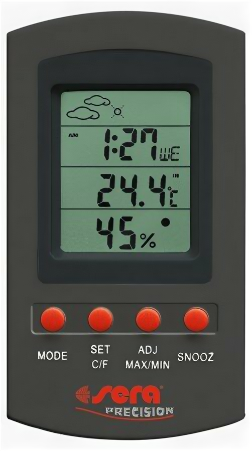 Sera Термометр-гигрометр Sera для террариумов
