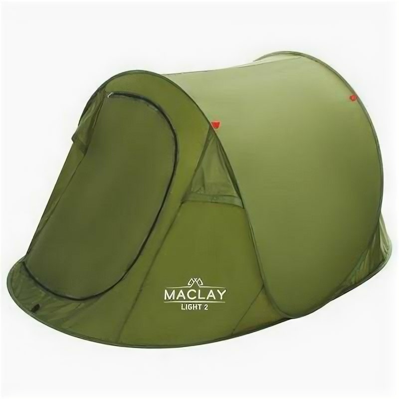 Палатка туристическая LIGHT 2, размер 215 х 120 х 95 см Maclay 5378897 .