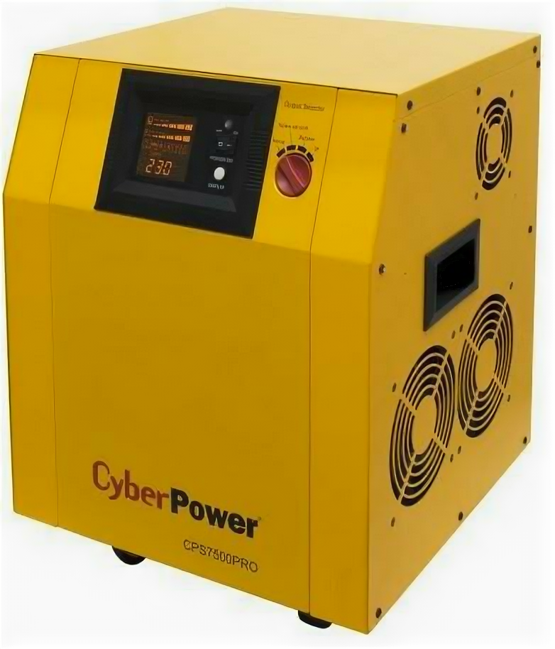 Источник бесперебойного питания CyberPower CPS7500PRO 7500VA Желтый Черный