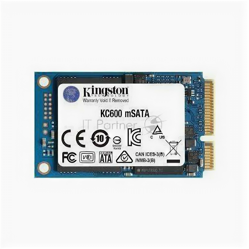 Жесткий диск Ssdmsata 512GB KC600 Skc600ms/512g Kingston Skc600ms/512g .