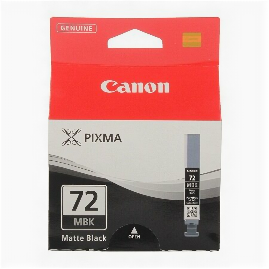 Картридж струйный Canon PGI-72 MBK, matte black