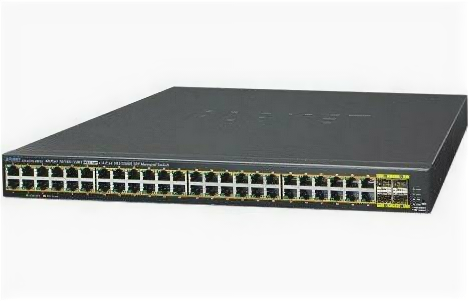 IPv6/IPv4 48-Port Managed 8023at POE+ Gigabit Ethernet Switch + 4-Port 100/1000X SFP (440W)