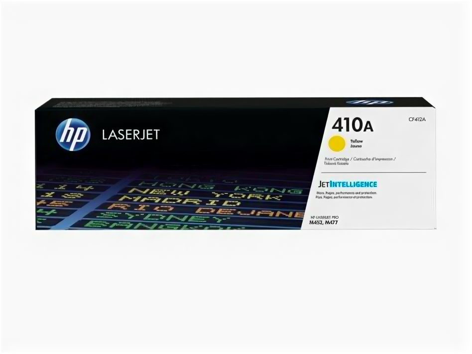 Тонер Картридж HP 410A CF412A желтый (2300стр.) для HP LJ Pro M452/M477