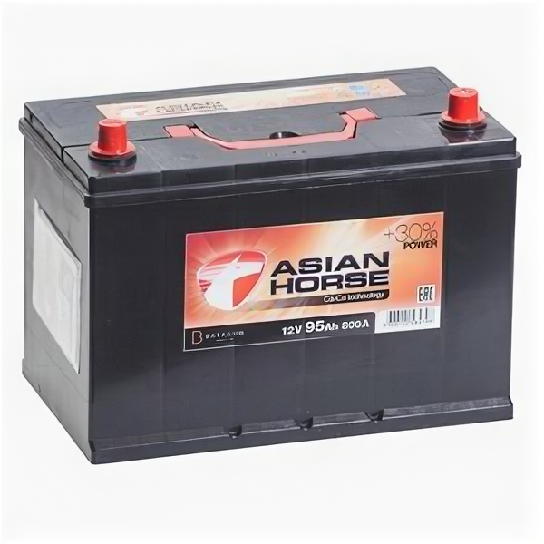 Аккумулятор Asian Horse 95 Ач 800А обратная полярность
