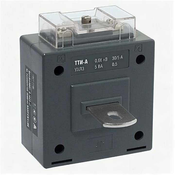 Трансформатор тока ТТИ-А 250/5А 5ВА кл.т. 05 | код. ITT10-2-05-0250 | IEK (3шт.в упак.)