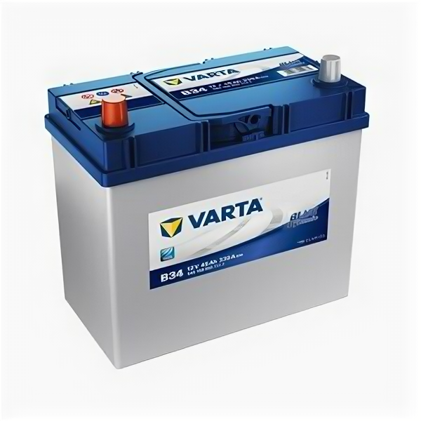 Аккумулятор Varta Blue Dynamic B34 45 Ач 330А прям. пол.