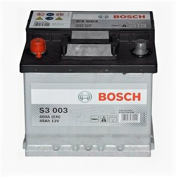 Аккумулятор Bosch S3 003 45 Ач 400А прямая полярность